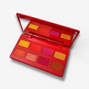 Artist Couture Caliente Eyeshadow Palette Warm Shades Red Orange Pink Gold